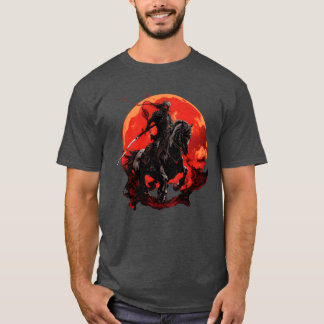 Camiseta Caballo de esqueleto Humano Esqueleto Caballo de c