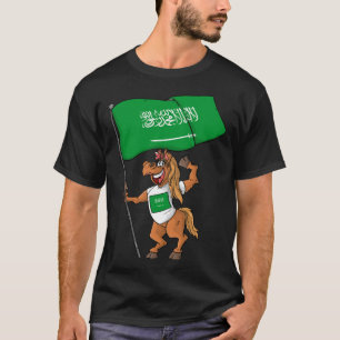 Camiseta Caballo de fans de Arabia Saudita