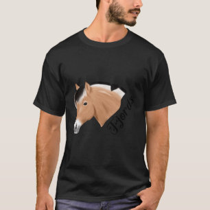 Camiseta Caballo De Fiordo Noruego Para Jinete De Fiordos