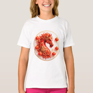 Camiseta Caballo de Fuego Rojo - Diseño de la celebración d