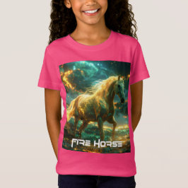 CAMISETA CABALLO DE FUEGO - ZODÍACO CHINO - 