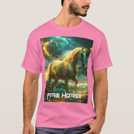 CAMISETA CABALLO DE FUEGO - ZODÍACO CHINO - 