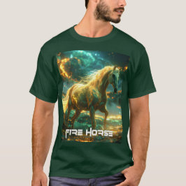 CAMISETA CABALLO DE FUEGO - ZODÍACO CHINO -