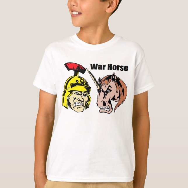 Camiseta Caballo de Guerra (Anverso)