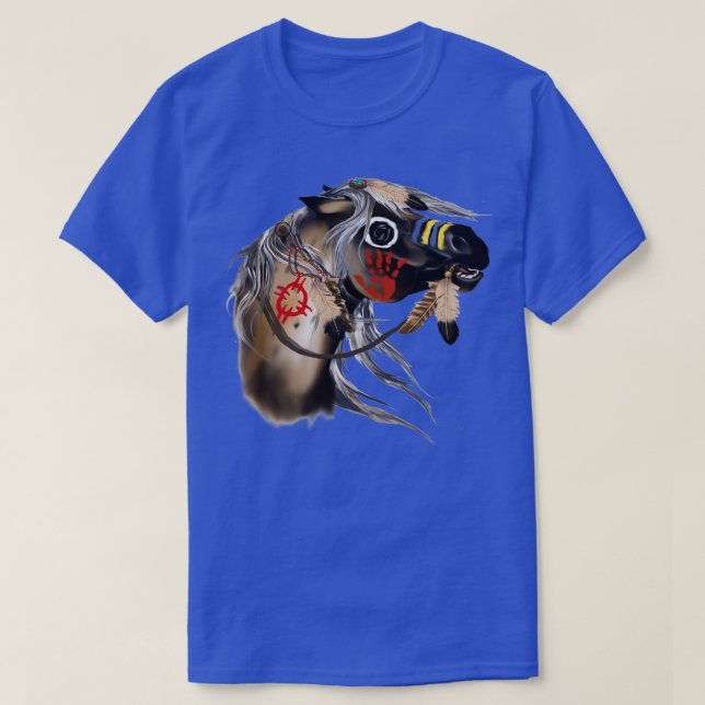 Camiseta Caballo de guerra (2) (Diseño del anverso)