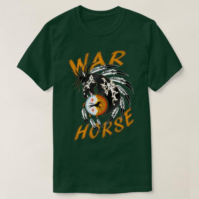 Camiseta Caballo de Guerra 4 (Diseño del anverso)