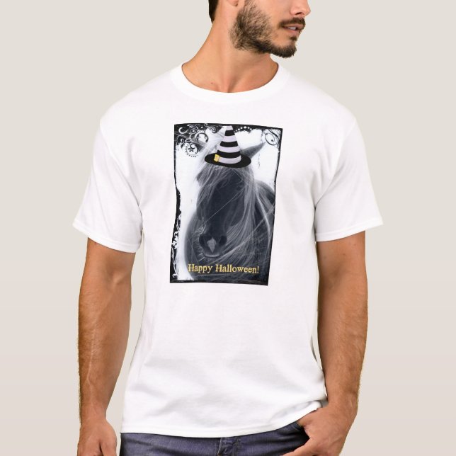 Camiseta Caballo de Halloween (Anverso)