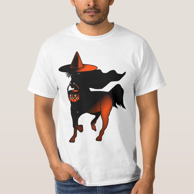 Camiseta Caballo de Halloween por la moda de Madelu (Anverso)