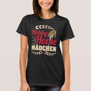 Camiseta Caballo de Hobby Horsing Deporte Ecuestre Equino C