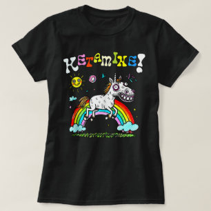 CAMISETA CABALLO DE KETAMINA DIVERTIDO