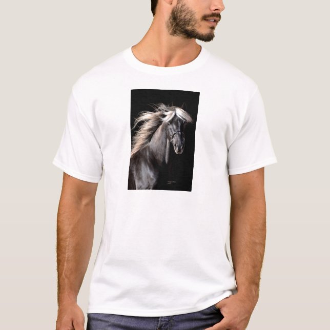 Camiseta Caballo de la montaña rocosa de Choco (Anverso)