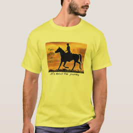 Camiseta Caballo de la resistencia de dos corazones