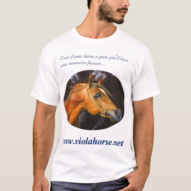 Camiseta Caballo de la viola (Anverso)