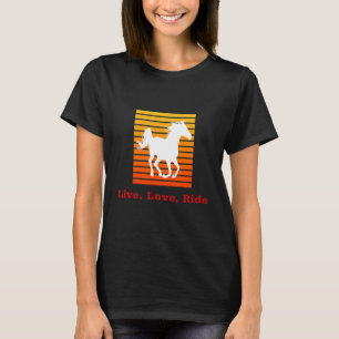 Camiseta Caballo de Live Love Ride