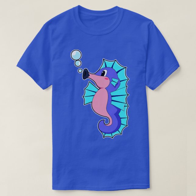 Camiseta Caballo de mar (Diseño del anverso)