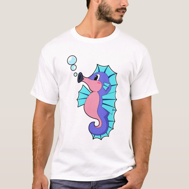 Camiseta Caballo de mar (Anverso)