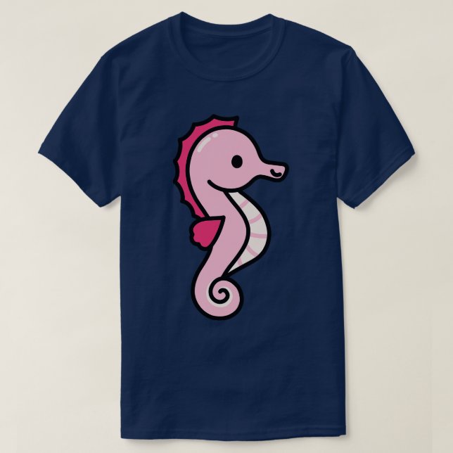 Camiseta Caballo de mar (Diseño del anverso)