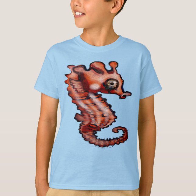 Camiseta Caballo de mar bebé (Anverso)