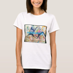 Camiseta Caballo de Montaña Abstracto Jeff Hankamer Artjunk