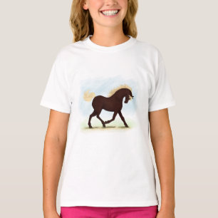 Camiseta Caballo de Montaña Rocosa Ecuestre