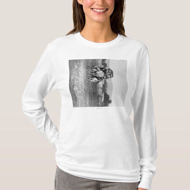 Camiseta Caballo de montar a caballo de "Buffalo Bill" Cody (Anverso)