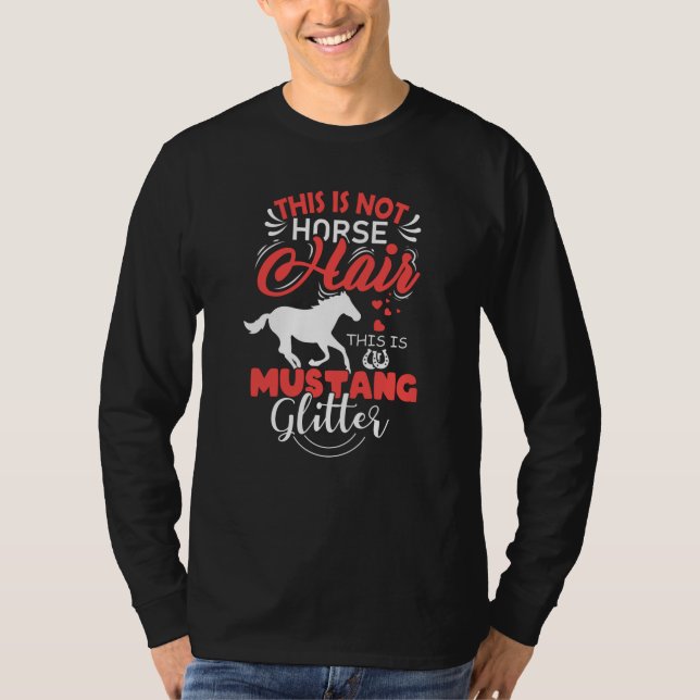 Camiseta Caballo de Mustang diciendo Chicas de regalo Cabal (Anverso)