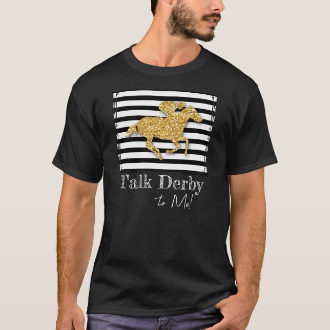 Camiseta Caballo de oro Derby Day T-Shirt (Anverso)
