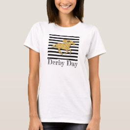 Camiseta Caballo de oro Derby Day T-Shirt