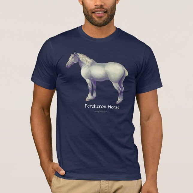 Camiseta Caballo de Percheron (Anverso)