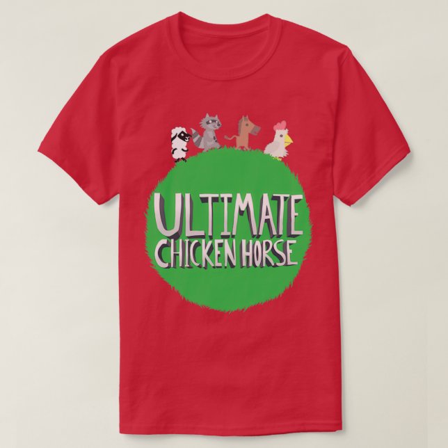 Camiseta Caballo de pollo de última generación (Diseño del anverso)