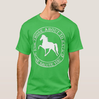 Camiseta Caballo de Racking Gracioso T Tennessee
