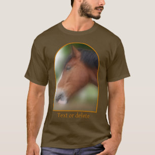 Camiseta Caballo De Raza Shire Personalizado Hermoso
