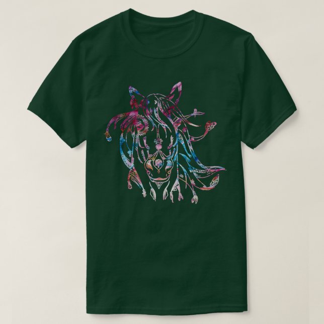 Camiseta Caballo de Regalo de los Amantes (Diseño del anverso)