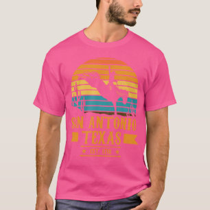 Camiseta Caballo de Rodeo de San Antonio Texas