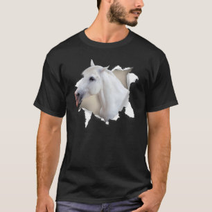 Camiseta Caballo De Ropa Torneada De Caballo Para Chicas Ho