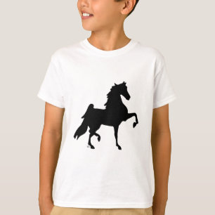 Camiseta Caballo de Saddlebred del americano