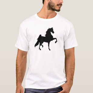 Camiseta Caballo de Saddlebred del americano