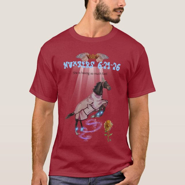CAMISETA CABALLO DE SCRIPTURA (Anverso)
