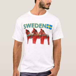 Camiseta Caballo de Suecia Dala