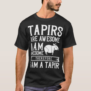 Camiseta Caballo de Tapir obsequia al bebé malasio