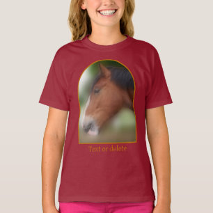 Camiseta Caballo de tiro Shire personalizado apuesto