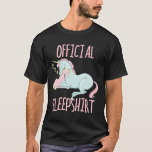 Camiseta Caballo De Unicornio Duerme Para Dulces Sueños Y D
