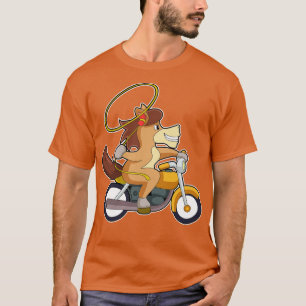 Camiseta Caballo De Vaquero Con Moto Lasso