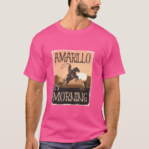 Camiseta Caballo de Vaquero Montando Rodeo Ecuestre Gráfico