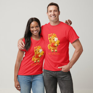 Camiseta Caballo del Año Nuevo Lunar: Caballo de la Fortuna