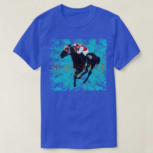 Camiseta Caballo del Año Seabiscuit 1938 (Diseño del anverso)