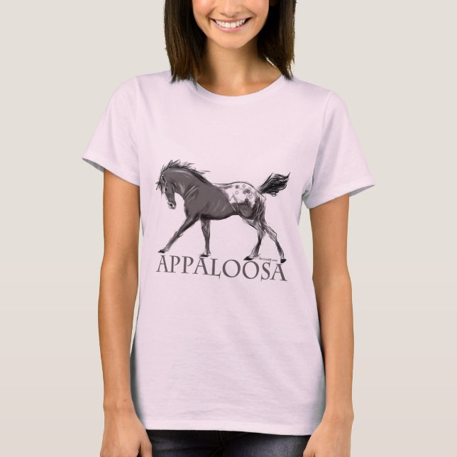 Camiseta Caballo del Appaloosa (Anverso)