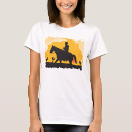 Camiseta Caballo del atardecer