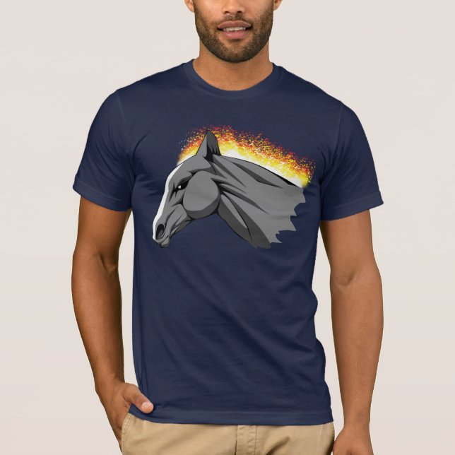 Camiseta Caballo del fuego (Anverso)