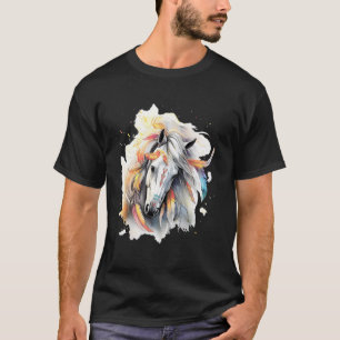 Camiseta Caballo del viento arte tribal indio americano nat